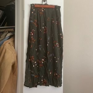 Vintage Kathie Lee Floral Maxi Skirt